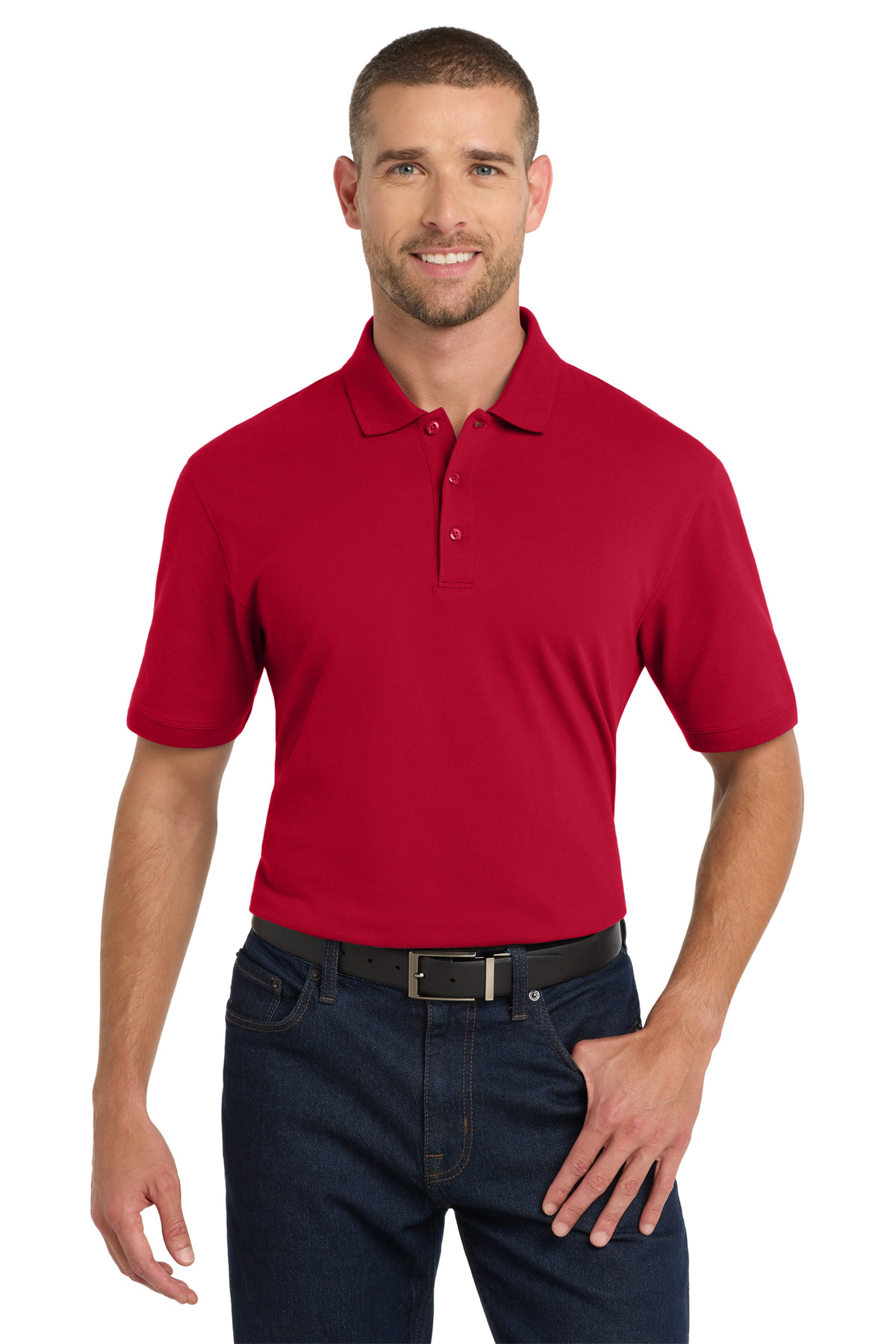Port Authority EZCotton Polo. K8000 - Made in Hawaii